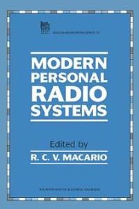 Book Cover for Modern Personal Radio Systems by R C V Macario, Institution of Electrical Engineers