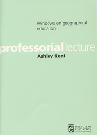Book Cover for Windows on Geographical Education by W A Kent, University of London