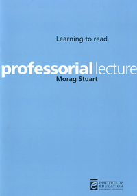 Book Cover for Learning to Read by Morag Stuart, University of London