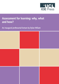 Book Cover for Assessment for Learning by Dylan Wiliam, University of London