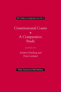 Book Cover for Constitutional Courts by Andrew Harding, Peter Leyland