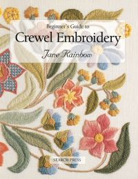 Book Cover for Beginner's Guide to Crewel Embroidery by Jane Rainbow