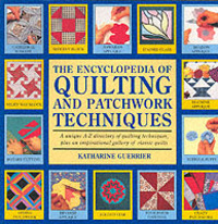 Book Cover for The Encyclopedia of Quilting and Patchwork Techniques by Katharine Guerrier