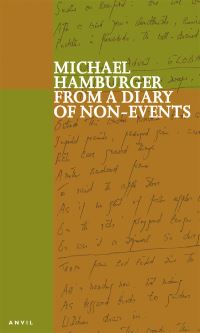 Book Cover for From a Diary of Non-Events by Michael Hamburger