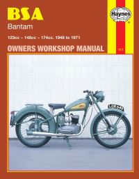 Book Cover for BSA Bantam Owners Workshop Manual by J R Clew