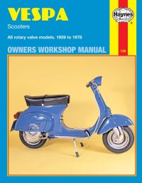 Book Cover for Vespa Scooters 90, 125, 150, 180 and 200Cc Owners Workshop Manual by J R Clew