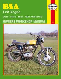 Book Cover for BSA Singles Owners Workshop Manual ... by M S Daniels