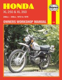 Book Cover for Honda XL 250-350 Trail Bikes Owners Workshop Manual by J R Clew