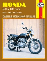 Book Cover for Honda 450 Twins Owners Workshop Manual by George Collett