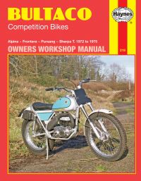 Book Cover for Bultaco Competition Bikes Owners Workshop Manual by J R Clew