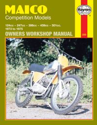 Book Cover for Maico Competition Models Owners Workshop Manual by Stewart W Wilkins