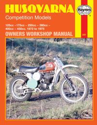 Book Cover for Husqvarna Competition Models Owners Workshop Manual by Mansur Darlington