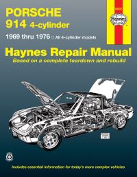 Book Cover for Porsche 914 Owners Workshop Manual by John H Haynes, Peter Ward