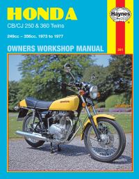 Book Cover for Honda CB250 G5 and 360 Twins Owners Workshop Manual by Mansur Darlington