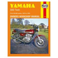 Book Cover for Yamaha 500 Twin Owners Workshop Manual by J R Clew