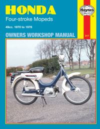 Book Cover for Honda 4-Stroke Mopeds Owners Workshop Manual by Mervyn Bleach