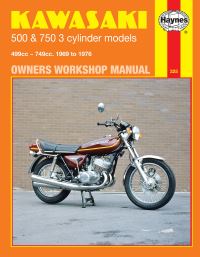 Book Cover for Kawasaki 500 and 750 3 Cylinder Models Owners Workshop Manual ... by Stewart W Wilkins