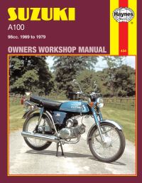 Book Cover for Suzuki A100 Singles Owners Workshop Manual ... by Pete Shoemark