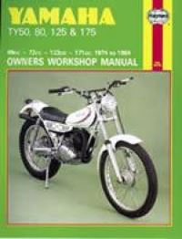 Book Cover for Yamaha TY50, 80, 125 & 175 Owners Workshop Manual by Jeremy Churchill