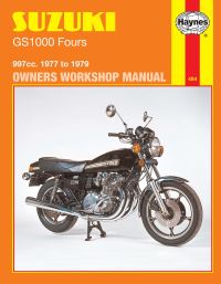 Book Cover for Suzuki GS1000 Fours Owners Workshop Manual by Martin Meek