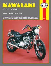 Book Cover for Kawasaki 400 & 440 Twins (74 - 81) by Haynes Publishing