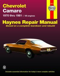 Book Cover for Chevrolet Camaro V8 Owners Workshop Manual by Scott Mauck, John H. Haynes