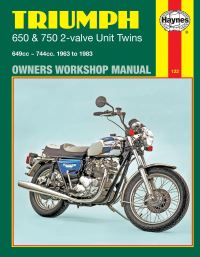 Book Cover for Triumph 650 & 750 4-Valve Twins Owners Workshop Manual by J. R. Clew, Chris Rogers