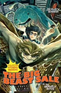 Book Cover for The Big Beast Sale by Beastly Boys Writers group, Jonny Duddle