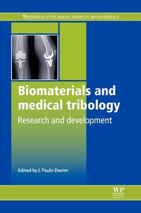 Book Cover for Biomaterials and Medical Tribology by J Paulo Davim