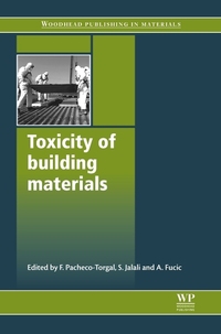 Book Cover for Toxicity of Building Materials by Fernando Pacheco Torgal, Said Jalali, A Fucic