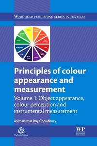 Book Cover for Principles of Colour Appearance and Measurement by Asim Kumar Roy Choudhury, England Textile Institute Manchester