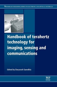 Book Cover for Handbook of Terahertz Technology for Imaging, Sensing and Communications by D Saeedkia