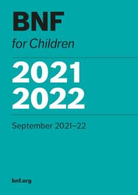 Book Cover for BNF for Children 2021-2022 by Paediatric Formulary Committee