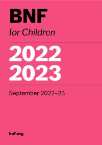 Book Cover for BNF for Children 2022-2023 by Paediatric Formulary Committee