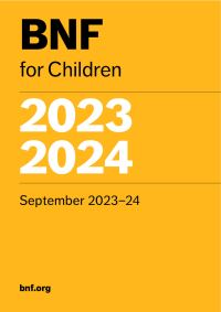 Book Cover for BNF for Children 2023-2024 by Paediatric Formulary Committee