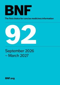 Book Cover for British National Formulary (BNF) 92 by Joint Formulary Committee Great Britain