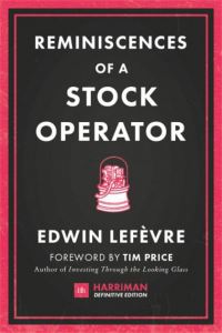 Book Cover for Reminiscences of a Stock Operator by Edwin Lefevre