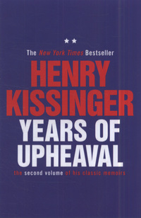 Book Cover for Years of Upheaval by Henry Kissinger