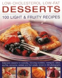 Book Cover for Low-Cholesterol Low-Fat Desserts by Simona Hill