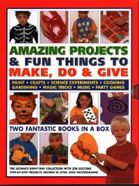 Book Cover for Amazing Projects & Fun Things to Make, Do, Play & Give by Sally Walton