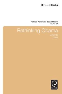 Book Cover for Rethinking Obama by Julian Go