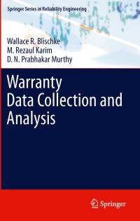 Book Cover for Warranty Data Collection and Analysis by W R Blischke, M R Karim, D N P Murthy