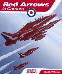 Book Cover for Red Arrows in Camera by Keith Wilson