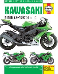 Book Cover for Kawasaki ZX-10R by Matthew Coombs