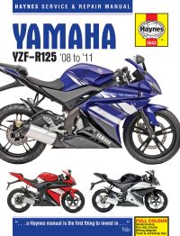 Book Cover for Yamaha YZF-R125 by Matthew Coombs