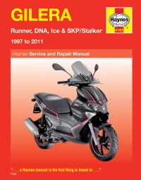 Book Cover for Gilera Runner, DNA, Ice & SKP/Stalker Service and Repair Manual by Phil Mather
