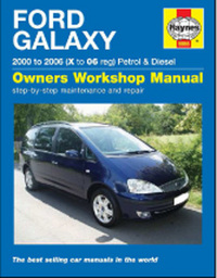 Book Cover for Ford Galaxy Owners Workshop Manual by Mark Storey