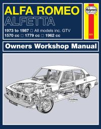 Book Cover for Alfa Romeo Alfetta All Models Owner's Workshop Manual by P G Strasman