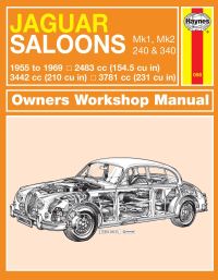 Book Cover for Jaguar Mk I & II, 240 & 340 Owners Workshop Manual by John H Haynes