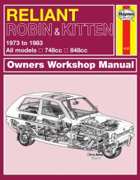Book Cover for Reliant Robin & Kitten Owners Workshop Manual by John H Haynes